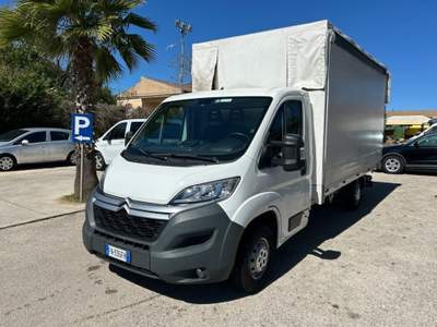Citroen Jumper 35 BlueHDi 130 Sponda idr. + Centina e telone Bianco usata Caltagirone
