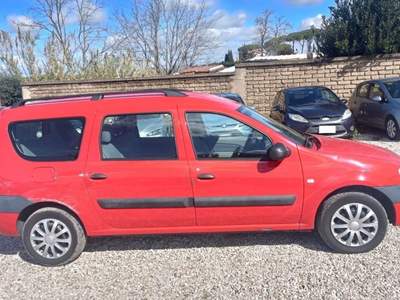 Dacia Logan 7 POSTI GPL OPZIONALE Rosso usata Roma