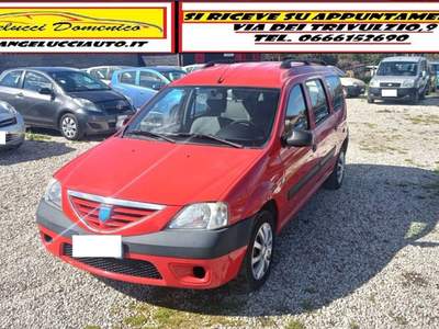 Dacia Logan 7 POSTI GPL OPZIONALE Rosso usata Roma
