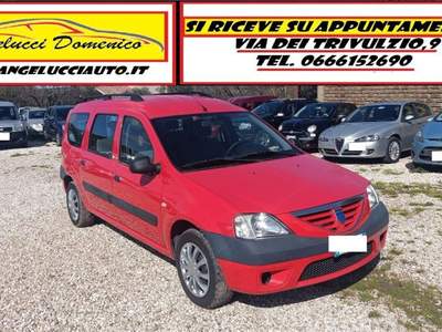 Dacia Logan 7 POSTI GPL OPZIONALE Rosso usata Roma