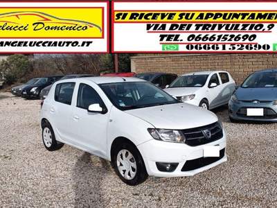 Dacia Sandero GPL OPZIONALE SI NEOPATENTATI Bianco usata Roma