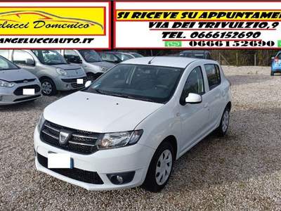 Dacia Sandero GPL OPZIONALE SI NEOPATENTATI Bianco usata Roma