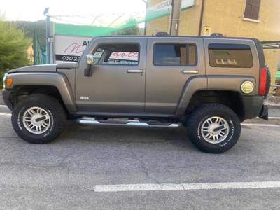 Hummer H3 3.5 Platinum G.P.L. PELLE TOTALE Verde usata Gussago