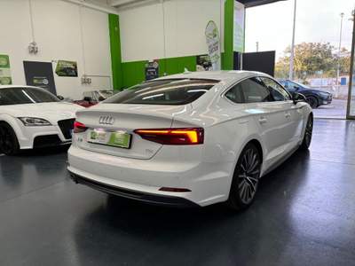 Audi A5 2.0 TDI S-LINE190 CV S tronic KM CERT Bianco usata Nuoro