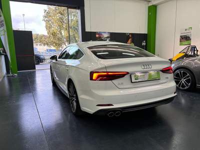Audi A5 2.0 TDI S-LINE190 CV S tronic KM CERT Bianco usata Nuoro