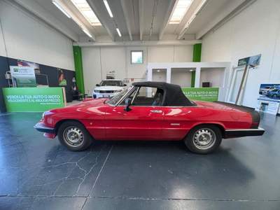 Alfa Romeo Spider 1.6 PINNINFARINA, AUTO D'EPOCA, KM CERT. Rosso usata Nuoro
