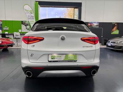 Alfa Romeo Stelvio 2.2 TD 210 CV Q4 KM CERT, LED/XEN, NAV CLIM BIZ. Bianco usata Nuoro