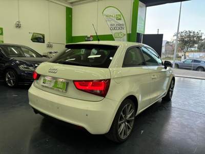 Audi A1 1.6 TDI 105CV KM CERT, FULL-LED,NAV. Bianco usata Nuoro