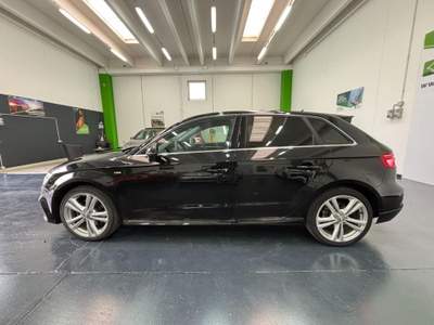 Audi A3 35TDI Stronic S-LINE, KM CERT, CLIM BIZZ, FULL LED Nero usata Nuoro