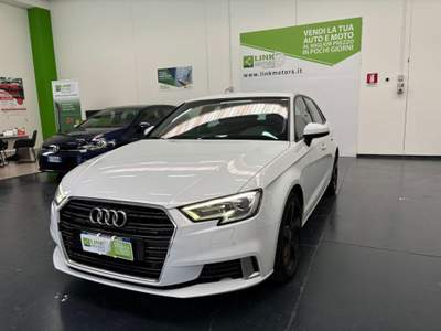 Audi A3 SPB 2.0 TDI S tronic, KM CER, NAV, CAM, CLIM BIZ. Bianco usata Nuoro