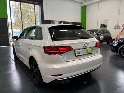 Audi A3 SPB 2.0 TDI S tronic, KM CER, NAV, CAM, CLIM BIZ. Bianco usata Nuoro