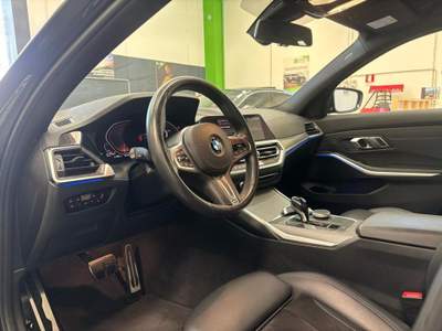 BMW Serie 3 320d d Msport STEPTRONIC KM CERTIF PARI AL NUOVO Nero usata Nuoro