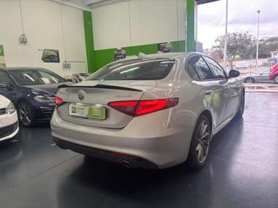 Alfa Romeo Giulia 2.2 TDI MJT160 CV AT8 Super,KM CERT,LED,PELLE. Grigio usata Nuoro