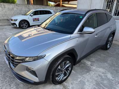 Hyundai Tucson 1.6 CRDI MILD-HYBRID X LINE GARANZIA FINO 10/2027 Grigio usata Bianco