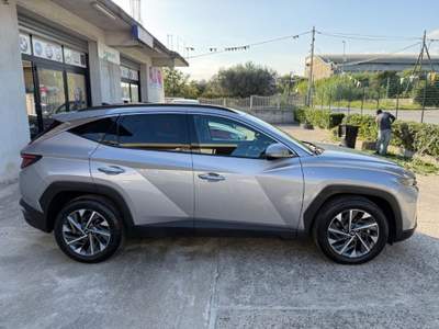 Hyundai Tucson 1.6 CRDI MILD-HYBRID X LINE GARANZIA FINO 10/2027 Grigio usata Bianco