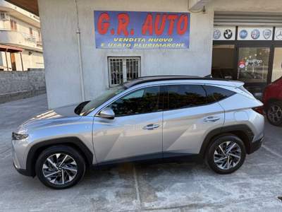 Hyundai Tucson 1.6 CRDI MILD-HYBRID X LINE GARANZIA FINO 10/2027 Grigio usata Bianco