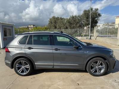 Volkswagen Tiguan 2.0 TDI R-LINE TETTO APRIBILE IVA ESPOSTA Grigio usata Bianco