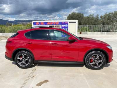 Alfa Romeo Stelvio 2.2 Turbodiesel Q4 ?TETTO?FULL?GARANZIA Rosso usata Bianco