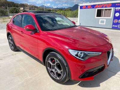 Alfa Romeo Stelvio 2.2 Turbodiesel Q4 ?TETTO?FULL?GARANZIA Rosso usata Bianco