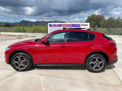 Alfa Romeo Stelvio 2.2 Turbodiesel Q4 ?TETTO?FULL?GARANZIA Rosso usata Bianco
