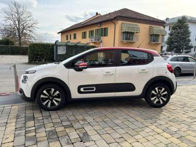 Citroen C3 PureTech 83 S&S Shine LED-APP CONNECT-CRUISE-LIM. Bianco usata Alba