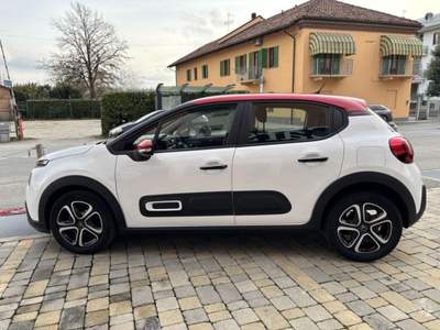Citroen C3 PureTech 83 S&S Shine LED-APP CONNECT-CRUISE-LIM. Bianco usata Alba