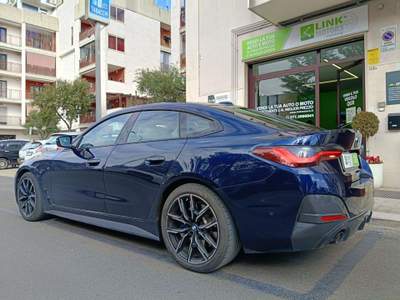 BMW Serie 4 Gran Coupé 420d d 48V Msport Blu/Azzurro usata Putignano