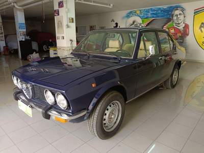 Alfa Romeo Alfetta 1.6.ASI Blu/Azzurro usata Putignano