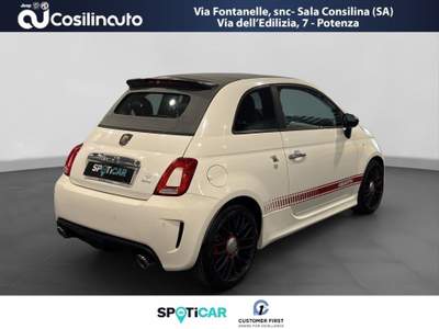 Abarth 595 C C 1.4 Turbo T-Jet 160 CV MTA Bianco usata Sala Consilina