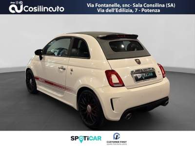 Abarth 595 C C 1.4 Turbo T-Jet 160 CV MTA Bianco usata Sala Consilina