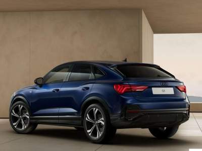 Audi Q3 35 TDI S tronic Identity Black S line Sportback Blu/Azzurro usata Magenta