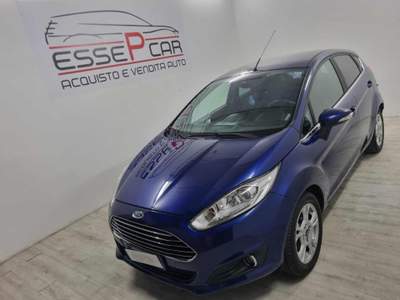 Ford Fiesta 1.5 TDCi 75CV 5 porte Titanium Blu/Azzurro usata Gerenzano