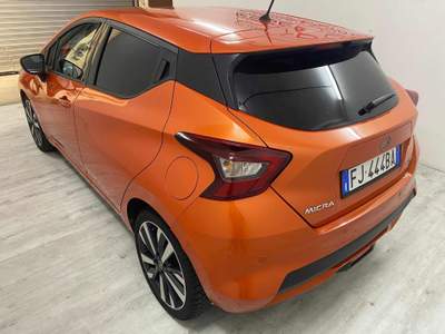 Nissan Micra 1.5 dCi 8V 5 porte Tekna Arancione usata Gerenzano