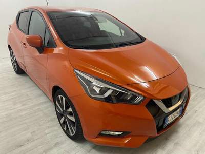 Nissan Micra 1.5 dCi 8V 5 porte Tekna Arancione usata Gerenzano