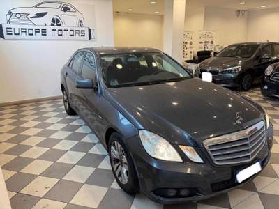 Mercedes-Benz Classe E CDI BlueEFFICIENCY Avantgarde Grigio usata Brugherio