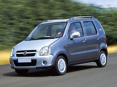 Opel Agila 1.2 16V 'Njoy Verde usata PALERMO