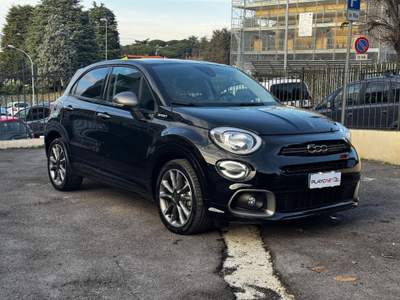 Fiat 500X 1.5 T4 HYBRID 130CV DCT SPORT NAVI+PELLE+TOT.BLACK Nero usata Grottaferrata