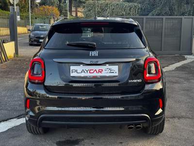 Fiat 500X 1.5 T4 HYBRID 130CV DCT SPORT NAVI+PELLE+TOT.BLACK Nero usata Grottaferrata