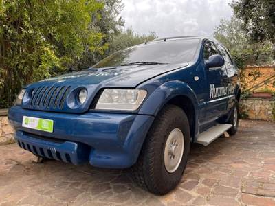 Hummer H1 T-REX "COGGIOLA" 6.5 TD V8, ESEMPLARE UNICO Blu/Azzurro usata Roma
