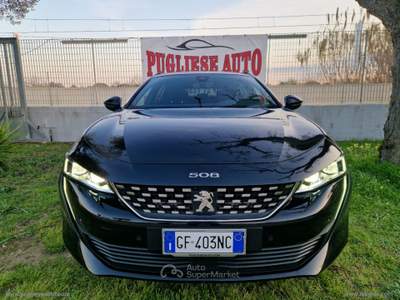 Peugeot 508 508 BlueHDi 130 S&S EAT8 GT Line Nero usata Latiano