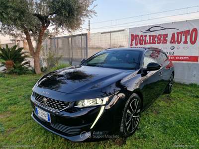 Peugeot 508 508 BlueHDi 130 S&S EAT8 GT Line Nero usata Latiano