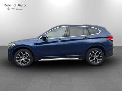BMW X1 sdrive18d xLine auto Blu/Azzurro usata Casale Monferrato