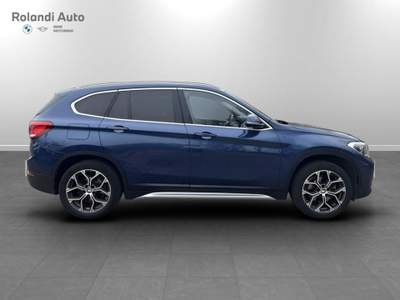 BMW X1 sdrive18d xLine auto Blu/Azzurro usata Casale Monferrato