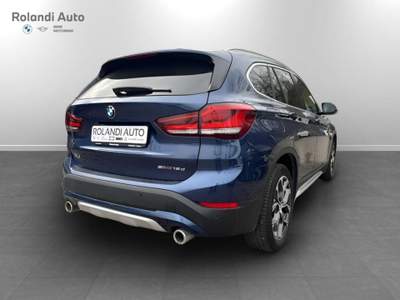 BMW X1 sdrive18d xLine auto Blu/Azzurro usata Casale Monferrato
