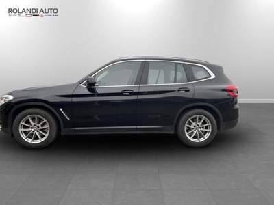 BMW X3 xdrive20d mhev 48V Msport auto Nero usata Casale Monferrato