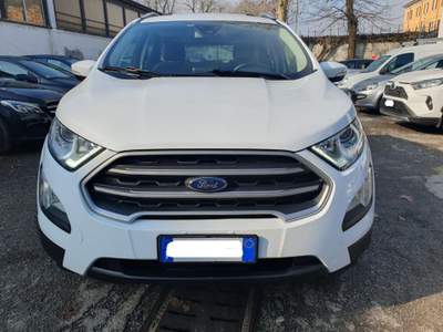 Ford EcoSport 1.0 EcoBoost 100 CV Business Bianco usata Piacenza