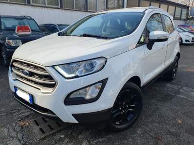 Ford EcoSport 1.0 EcoBoost 100 CV Business Bianco usata Piacenza