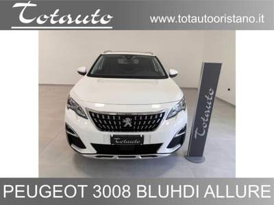 Peugeot 3008 BlueHDi 120 S&S EAT6 Allure Bianco usata Ghilarza