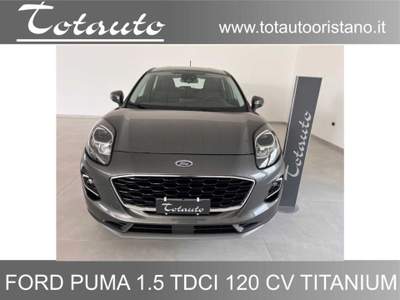 Ford Puma 1.5 EcoBlue 120 CV S&S Titanium Grigio usata Ghilarza