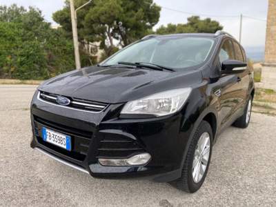 Ford Kuga 2.0 TDCI 120 CV S&S 2WD Titanium Nero usata Valderice